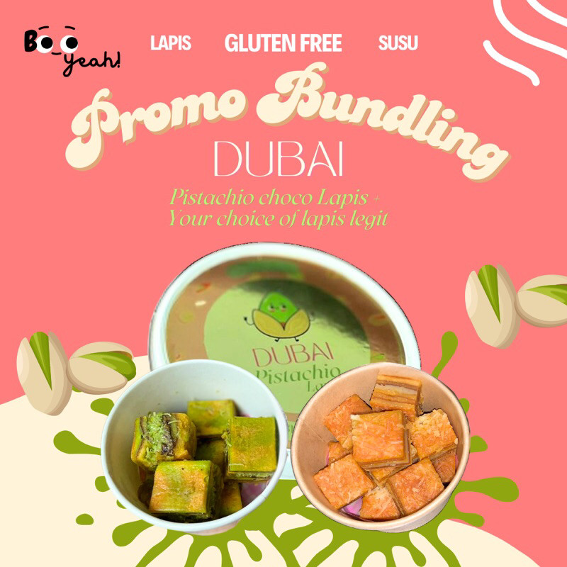 

PROMO BUNDLING DUBAI PISTACHIO