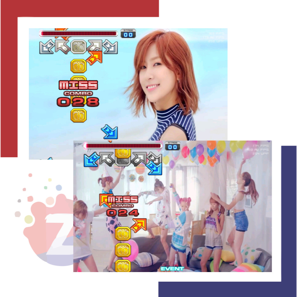Dance Mat Untuk Game Pump It Up PC + Full Lagu Korea/ Indo/ Barat/ Anime Bisa Windows 11