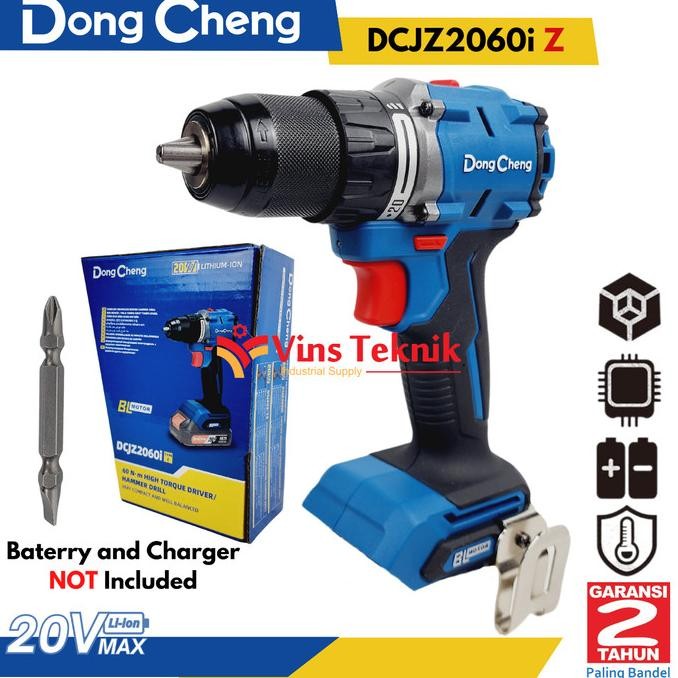 Impact Drill Bor Tembok Brushless Dcjz 2060I Z Dongcheng Dcjz2060I Z