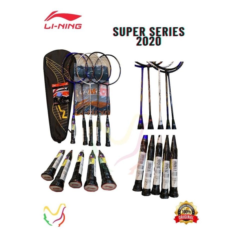 Terjangkau Raket Badminton Lining Super Series 2020 Original