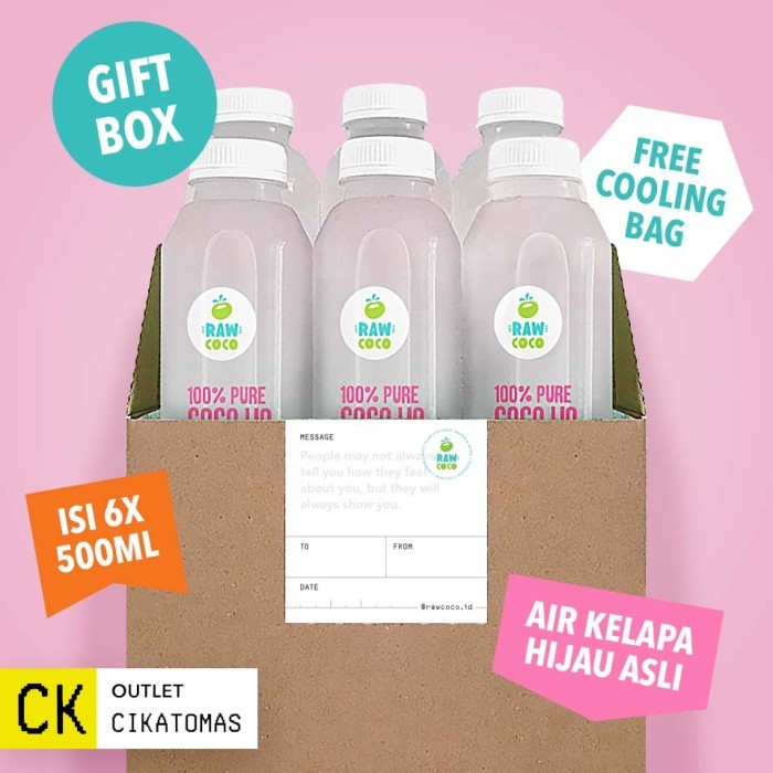 

HAMPER GIFT BOX AIR KELAPA IJO (HIJAU) RAW COCO