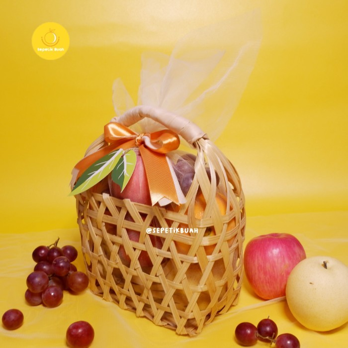 

SEPETIKBUAH - SIMPLY FRUIT HAMPERS PARSEL BUAH SEGAR TAS BAMBU