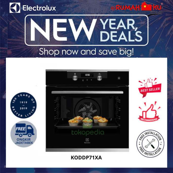 Ready Oven ELECTROLUX KODDP71XA Oven Tanam Listrik