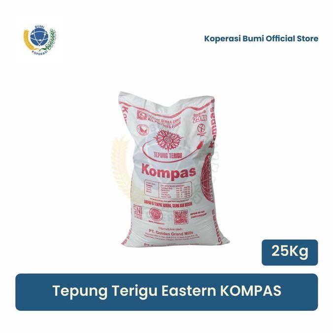 

Tepung Terigu Eastern Kompas 25kg
