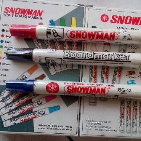 

spidol snowman bg 12 whiteboard BS76