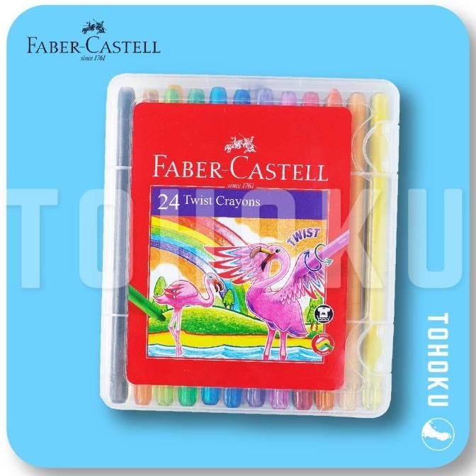 

BRG BARU Faber Castell Twist Crayon - Anti Patah