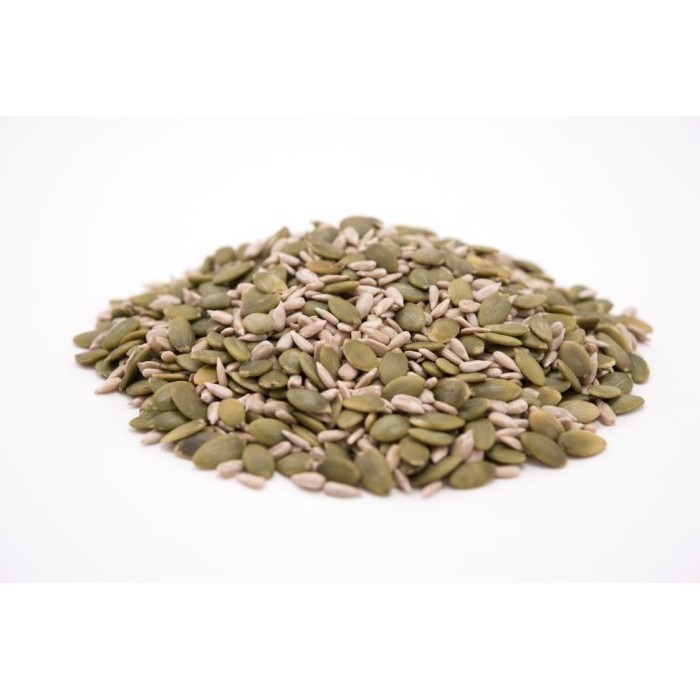

SALE TERLARIS 500GR ROASTED MIX PUMPKIN SEEDS & SUNFLOWER SEEDS READYY