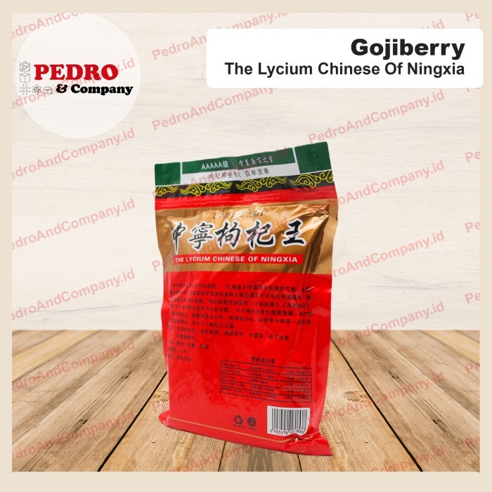 

SALE TERLARIS THE LYCIUM CHINESE NINGXIA GOJI BERRY 500 GRAM KICI KIECI JIU JI KICHE READYY