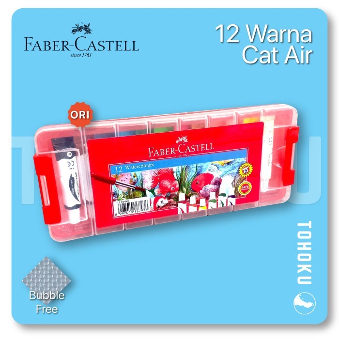 

JUAL Faber Castell - 12 Warna Cat Air (Watercolour Paint)