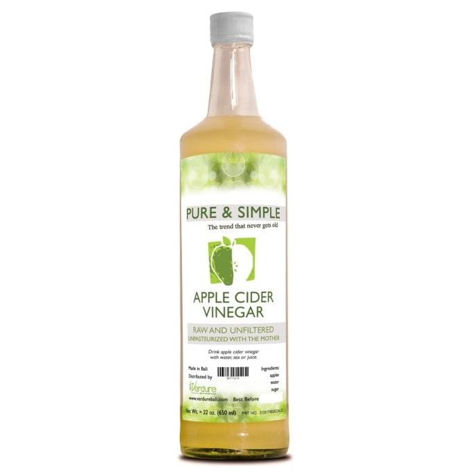 

Verdure Pure & Simple Apple Cider Vinegar 650 Ml