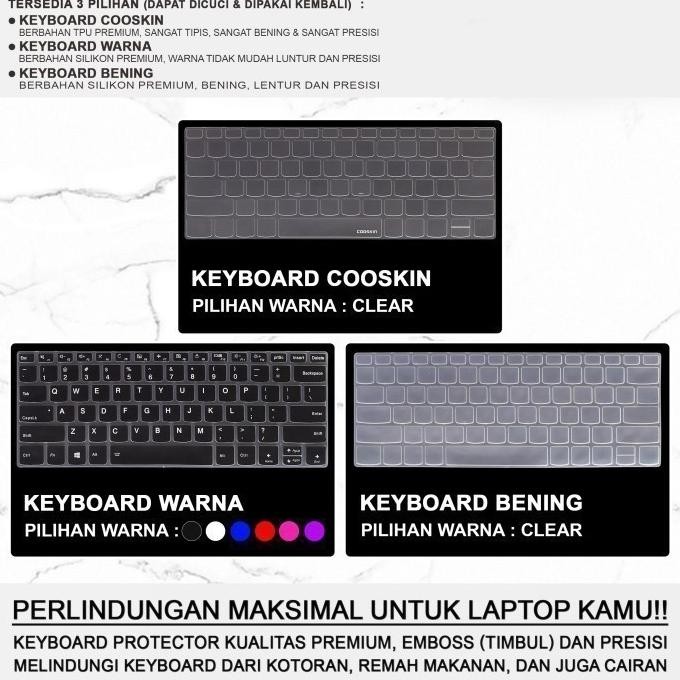 LENOVO THINKPAD T460S T470S PELINDUNG KEYBOARD PROTECTOR LAPTOP TPU