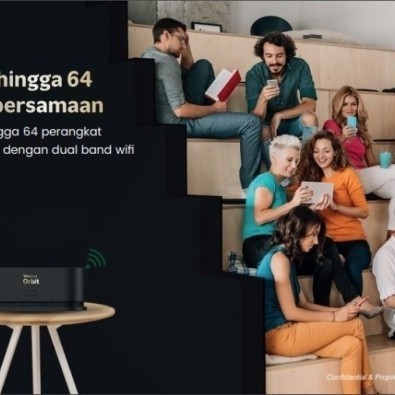 Telkomsel Orbit 5G G1 Modem Wifi 5G & 4Gb Lte Free Kuota 200Gb