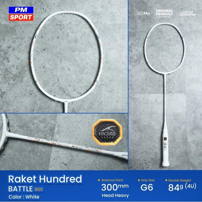 Miliki Raket Badminton / Bulutangkis Hundred Battle 900
