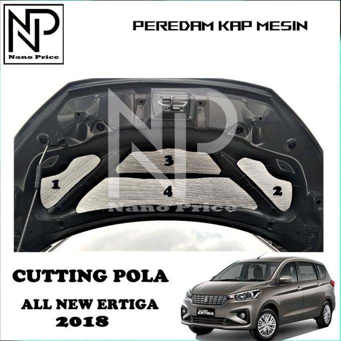 PEREDAM PANAS KAP MESIN MOBIL ERTIGA 2018 HEMAT