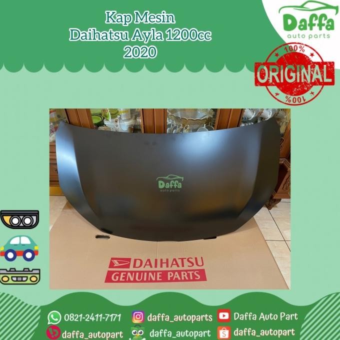 KAP MESIN MOBIL DAIHATSU AYLA 1,2CC 1200CC 1200 CC 2019 2020 ORIGINAL PREMIUM