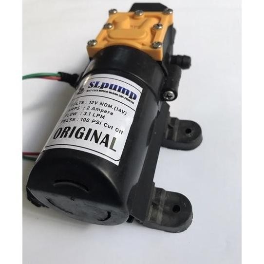 POMPA AIR DC 12 VOLT / DINAMO PUMP SPRAYER / CUCI MOTOR / AC RESTOCK