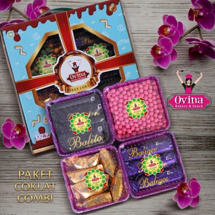 

PAKET COKELAT COMBI - PAKET KUE LEBARAN OVINA / HAMPERS