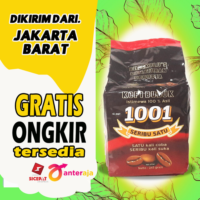 

kirim dari Jakarta - kopi 1001 asli bengkulu bubuk 245 graM