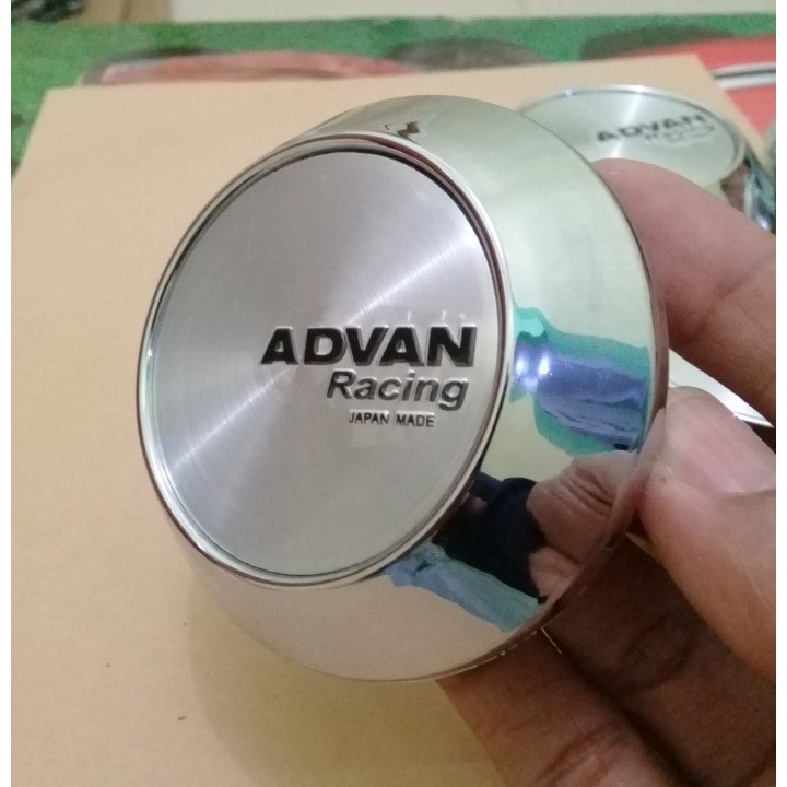 Jual Tutup Dop Center Velg Advan 65 Mm Kualitas Tinggi 4 Pcs