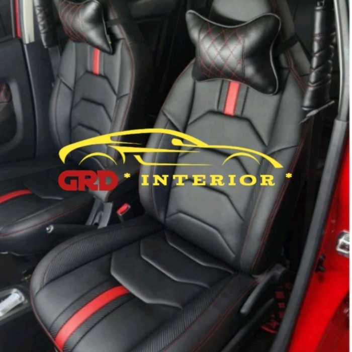 sarung jok mobil agya Ayla 2016 2021 full set