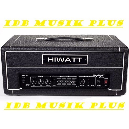 TERLARIS Ampli Bass Head Hiwatt B300 B 300 Original Garansi Resmi