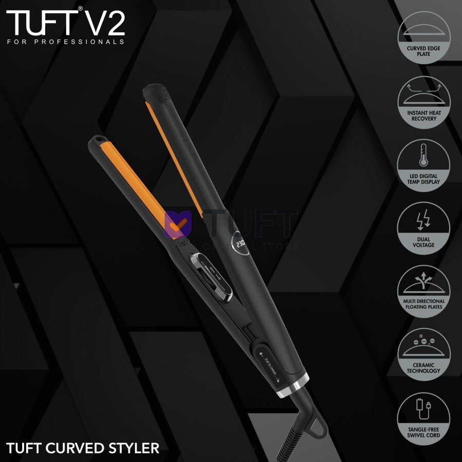 TUFT V2 Curved Styler - Catokan Curly