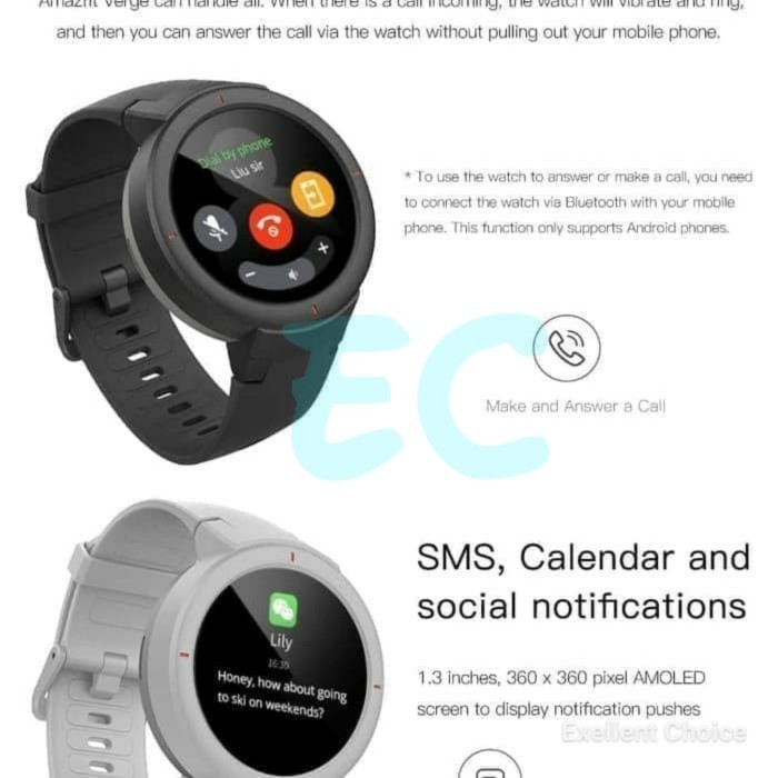 Huami Amazfit Verge Call GPS