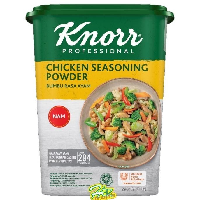 

Knorr Chicken Seasoning Powder non MSG NAM 1kg