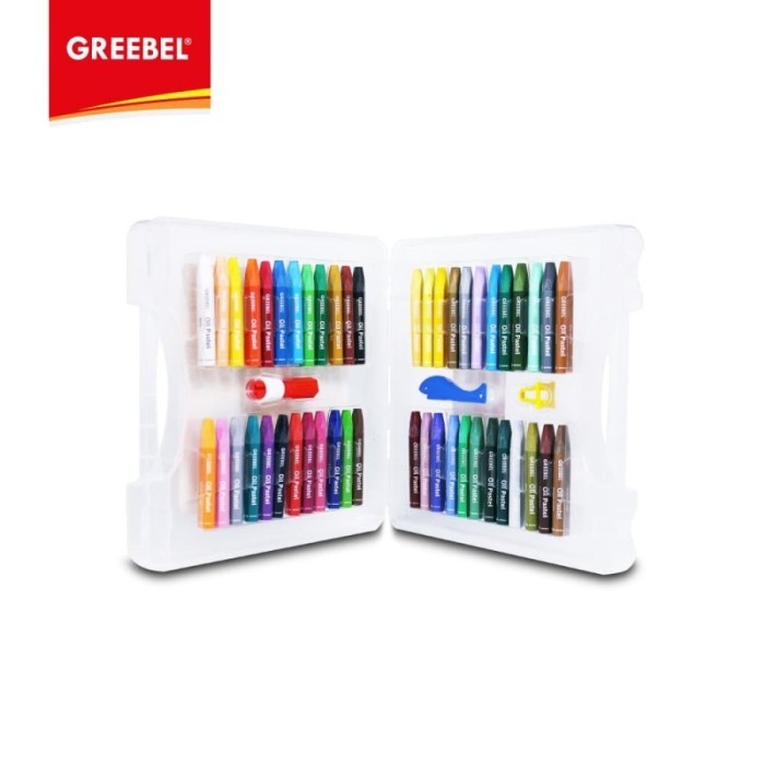 

SALE TERLARIS KRAYON GREEBEL KIDS OIL PASTEL CRAYON 48 COLOR/ WARNA READYY