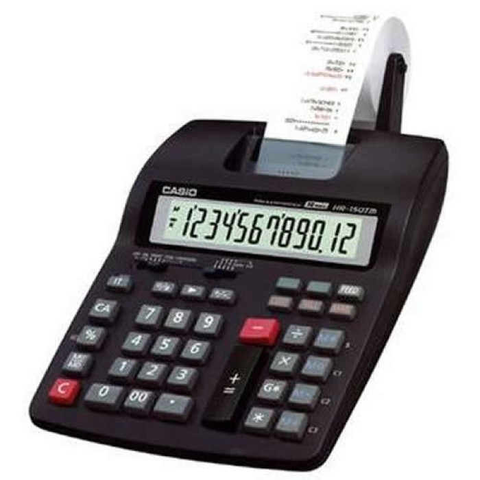 

KALKULATOR CASIO HR 150TM PRINTING 12 Digit / PRINT CALCULATOR HR150TM