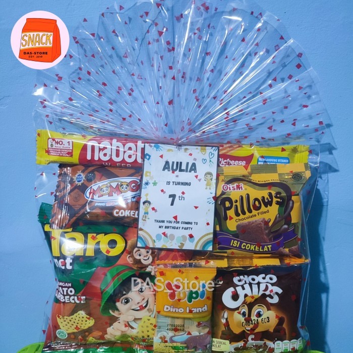 

Paket Snack Ulang Tahun/Souvenir/Bingkisan Ulang Tahun Termurah