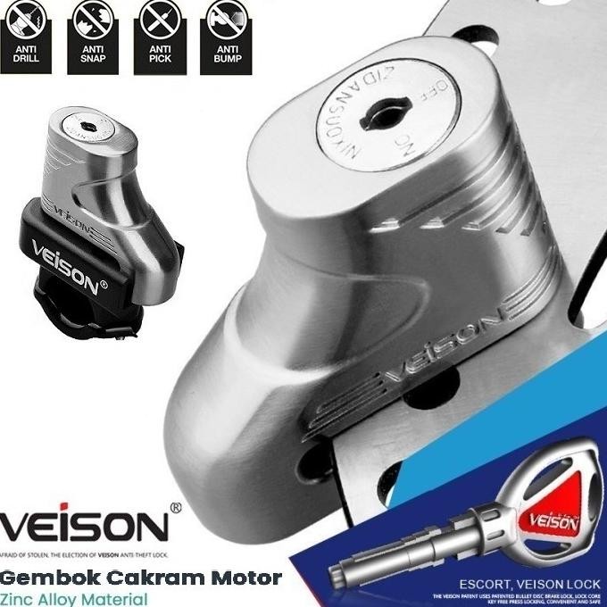 READY KUNCI GEMBOK REM CAKRAM SEPEDA MOTOR / DISCBRAKE LOCK MOTOR YAMAHA XSR 155