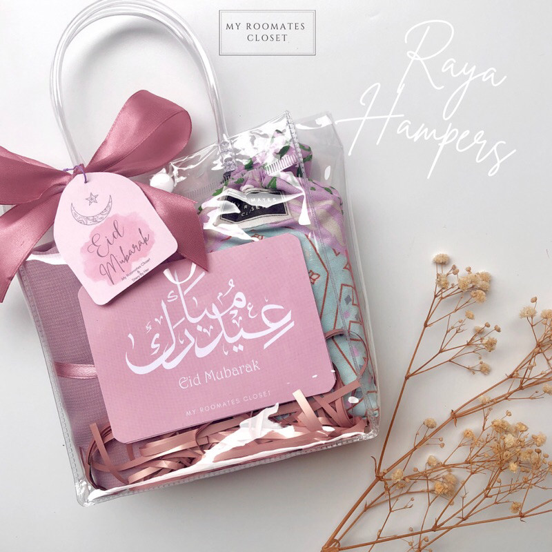 

Hampers Lebaran / Hampers Lucu Tas Transparant / Eid Hampers / Hampers Lebaran Unik / Hadiah Thr