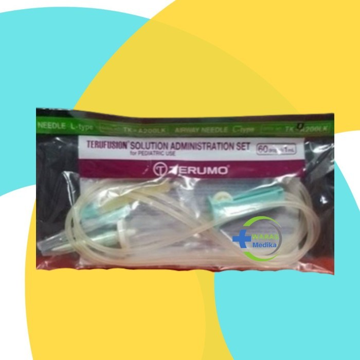 Infuset Terumo Anak / Infusion Set Mickro / Terufusion / Selang Infus