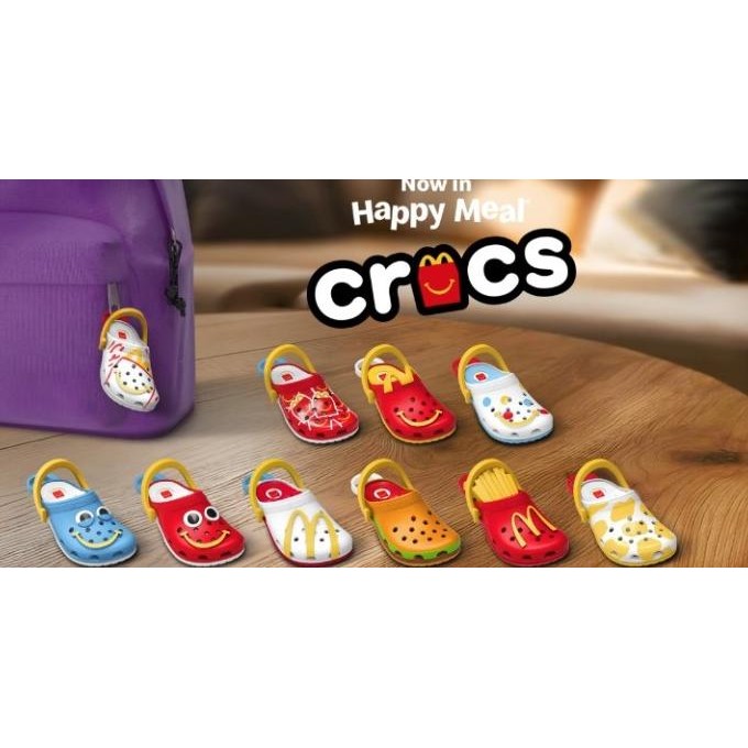 Promo Mcdonalds Crocs Happy Meal Toys  Mcd x Crocs COD