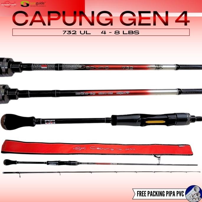 Joran UL Capung Spiderman 732 4-8lb by Relix Nusantara SALE