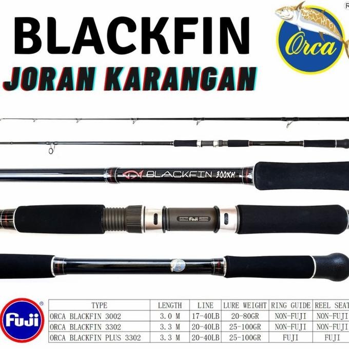 JORAN PANCING ORCA BLACKFIN SHORE JIGGING ROD 300 330 360 FULL FUJI SALE