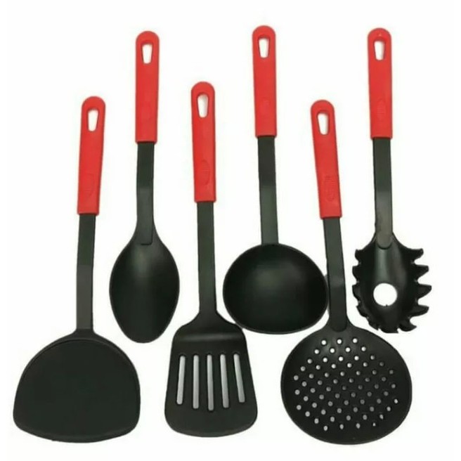 Sodet 1 Set Isi 6Pcs - Sodet Masak - Sodet Teflon Tahan Panas