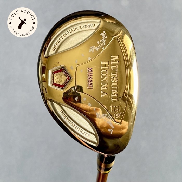 Stick Golf Mutsumi Honma MH488U 2017 Utility U3 Loft 18 Regular