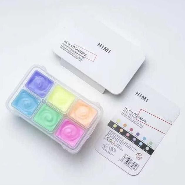 

Miya himi gouache glow in the dark 6clr x 23ML
