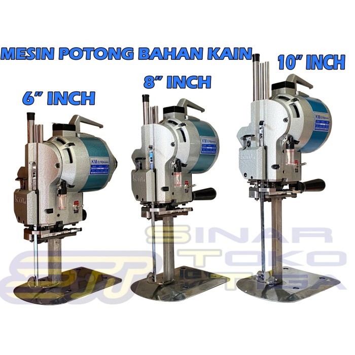 TERBARU RICCAR KM 103 MESIN POTONG BAHAN - KAIN - 6' INCH - 8' INCH - 10 INCH