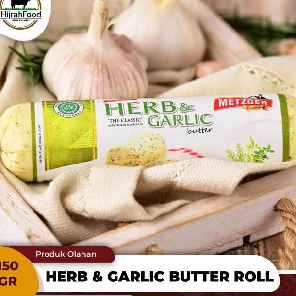 

Metzger Claic Garlic Butter Roll 150 Gr