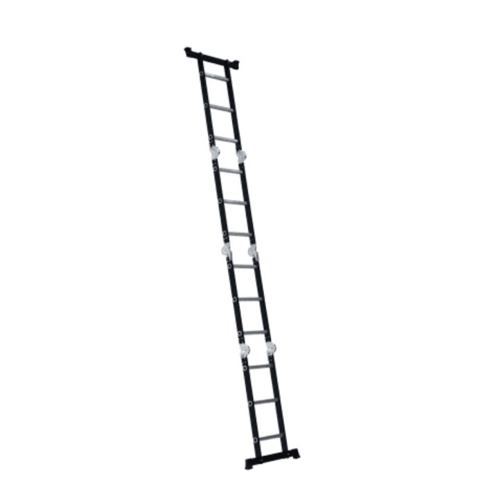 Tangga Lipat Serbaguna Krisbow 3.1 Meter Tangga Lipat Aluminium