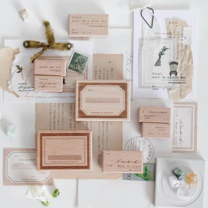 

Heeymiao Postil Rubber Stamps