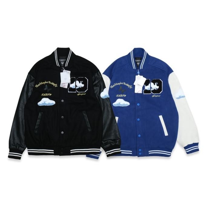 T BODY R VARSITY JACKET STOK TERBATAS