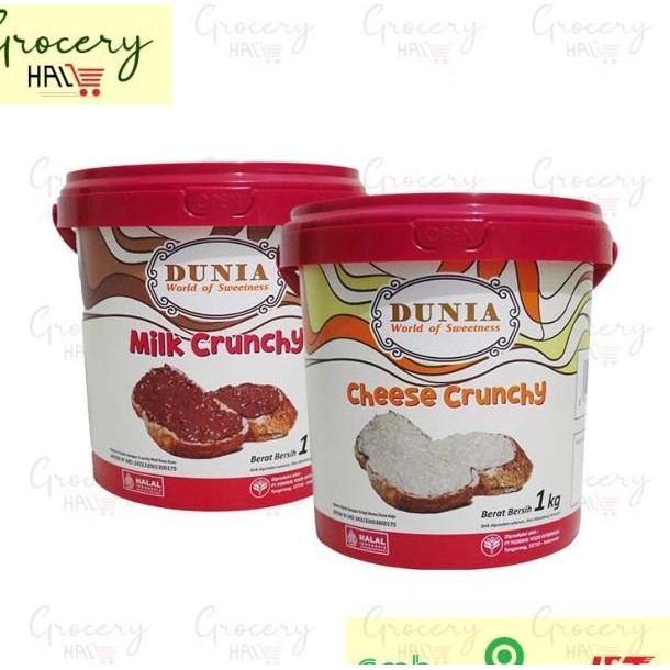 

Dunia Pread Crunchy 1 G L Cheee