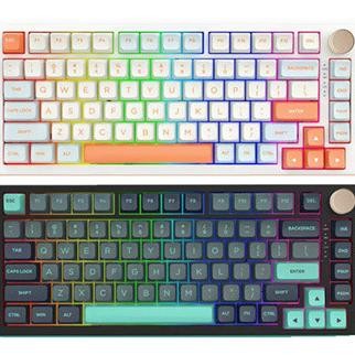 Vgn N75 / N-75 Rgb Hotswap Gasket Mount 75% Mechanical Keyboard Storemilo727