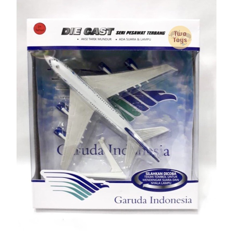 Best seller ~`~ Mainan Diecast Pesawat Lion Air, Sriwijaya, Air Asia ~~~
