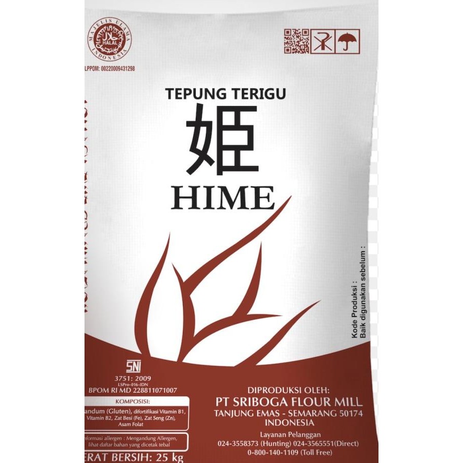 

Tepung Teru Hime 25G Bread Flour Protein Tinggi Goje Grab Only