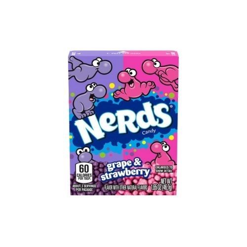 

Nerds Grape & Strawberry 46Gr